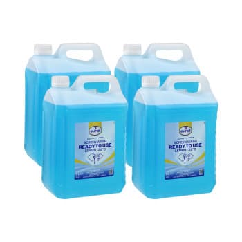 Pack économique Eurol Liquide d&#39;essuie-glace Antigel -22°C 4 x 5L