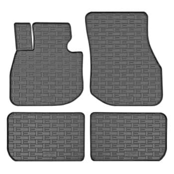 Tapis en caoutchouc sur mesure pour BMW iX1 (U11) 2022- (4 pièces + système de montage)