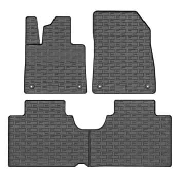 Tapis en caoutchouc sur mesure pour Smart #1 EV 2022- (4 pièces + système de montage)