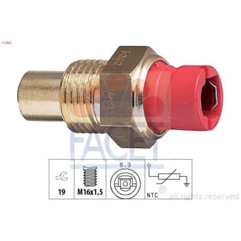 Sonde de température, liquide de refroidissement Made in Italy - OE Equivalent 7.3002 Facet