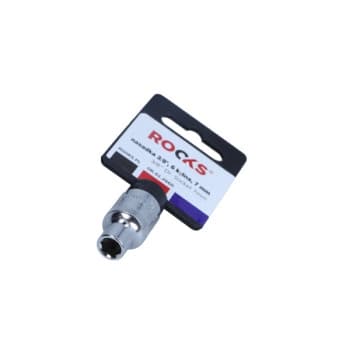 Rooks Douille 3/8", 6 pans, 7 mm