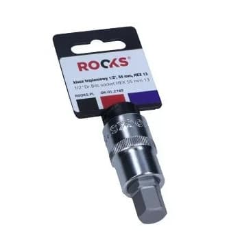 Douille à embout Rooks 1/2'', 55mm hex 13