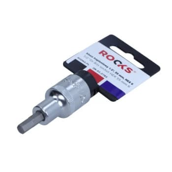 Douille à embout Rooks 1/2'', 55mm hex 6