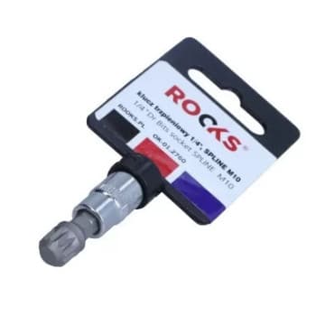 Douille à embout Rooks 1/4", multi-dents M9