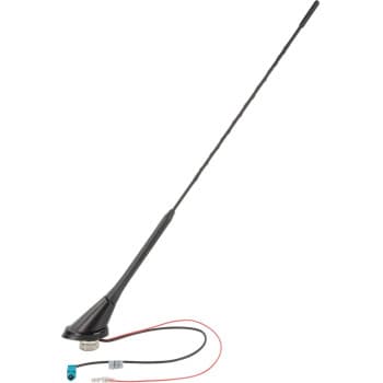 Antenne de toit universelle 16 V AM/FM amplifiée (active) Angle de placement de 52 degrés