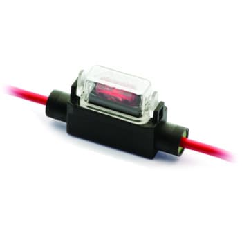 mini porte-fusible avec capuchon 2,5 mm sous blister