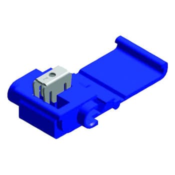 Couteau double Scotchlock bleu 5x sous blister