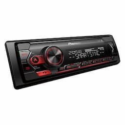 Pioneer MVH-320 1DIN USB/BT/+ rouge