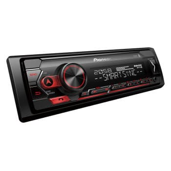 Pioneer MVH-320 1DIN USB/BT/+ rouge