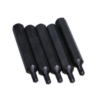 Rooks Bit 10 mm (3/8&quot;) Ribe M5 x 75 mm, 5 pièces