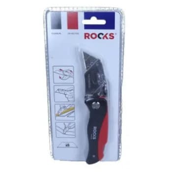 Couteau Stanley Rooks 61x33 mm avec 5 lames de rechange