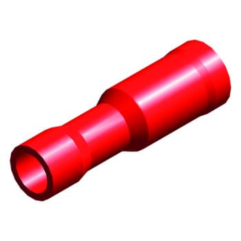 cosse de câble 5 pièces 0,5x1,5 4mm rouge sous blister