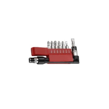 Jeu d'embouts 1/4" 8 pièces