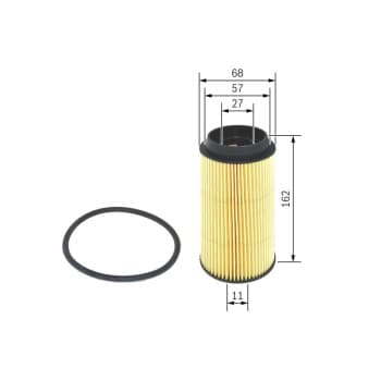 Filtre à carburant F026402155 Bosch