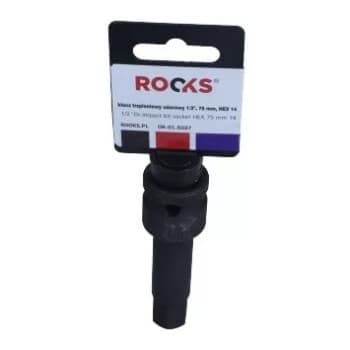 Rooks Douille à percussion 1/2", 75 mm, Allen 14