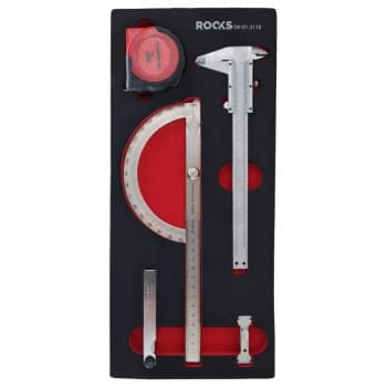 Ensemble d'outils de mesure Rooks, 5 pièces