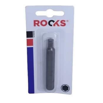 Embout Rooks 10 mm (3/8&quot;) Hex 6 mm x 75 mm