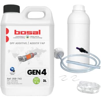 Additif, régénération du filtre à particules