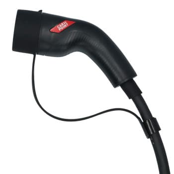 Carpoint Câble de Charge Spirale Voiture Électrique Type2>2 16A 1ph 6 mètres