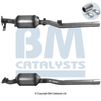 Filtre à particules, système d'échappement BM11248H BM Catalysts