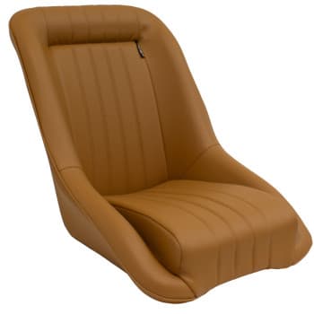 Chaise de sport 'Classic' - Cuir Artificiel Beige - Dossier fixe - patins incl.