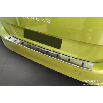 Protection de pare-chocs arrière en acier inoxydable sur mesure pour Volkswagen ID.Buzz + Cargo 2022- 'STRONG EDITI