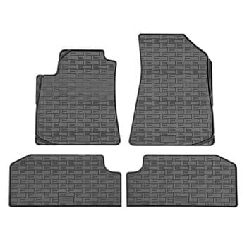 Tapis en caoutchouc sur mesure pour Hyundai e-Kona II (EV) 2023- (4 pièces + système de montage)