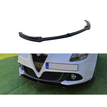 Spoiler avant sur mesure pour Alfa Romeo Giulietta Facelift 2016-2020 (ABS Noir brillant)