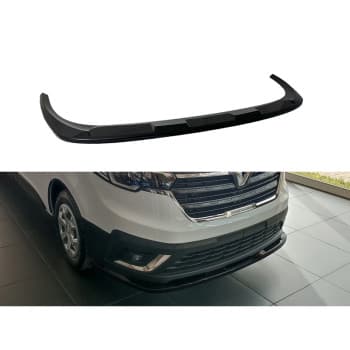 Spoiler avant sur mesure pour Renault Trafic 2021- (ABS Noir Brillant)