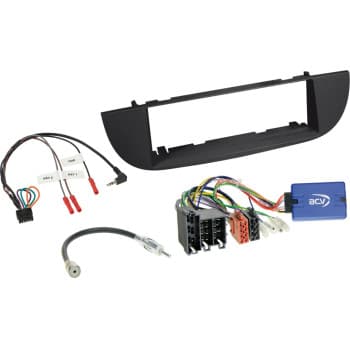 Kit 1 DIN Fiat 500 2008-2015