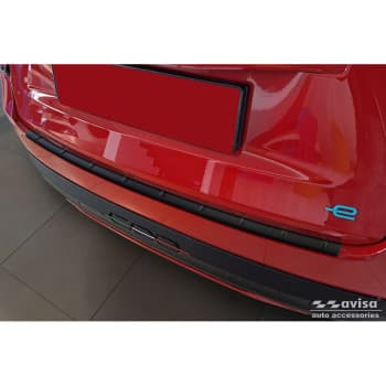 Protection de pare-chocs arrière en acier inoxydable noir mat sur mesure pour Fiat 600 Mild Hybrid / 600e 2023 - 'R
