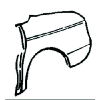 Panneau décoratif/de protection, paroi latérale