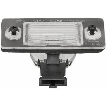 Lampe de plaque d'immatriculation
