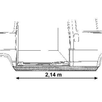 PIÈCE EN TÔLE DUC / PEUG.J5 / CITRECHTS C25 82-