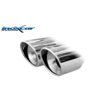Pot d'échappement sport 100% inox sur mesure pour Audi A1 (GBA) 35TFSI (150cv) 2018- 2x70mm