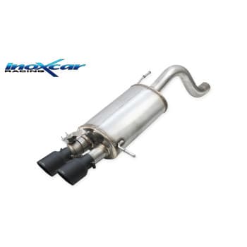 Pot d'échappement sport 100% acier inoxydable sur mesure pour Hyundai i20 N 1.6 Turbo (204pk) 2020- 2x90mm Céramiq