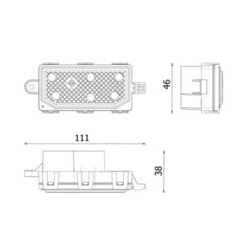 Contrôleur, ventilateur intérieur