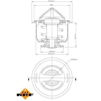 Thermostat, liquide de refroidissement