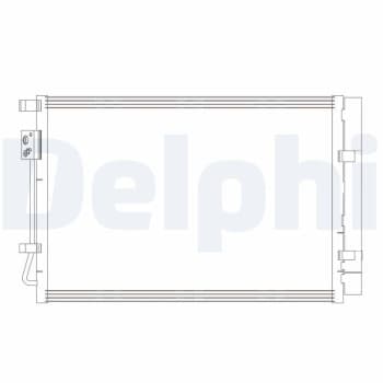 Condenseur, climatisation CF20414 Delphi