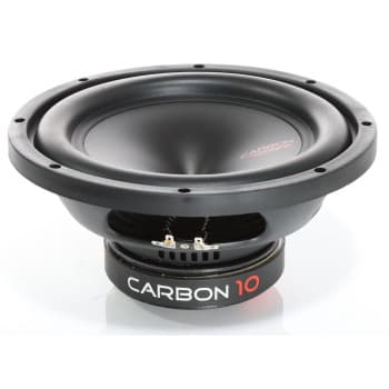 Série Carbon 250 mm Caisson de basses EFFICACE 4 ohm 350/250 Watt