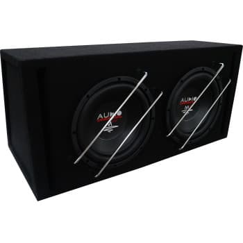 M-Series EVO HIGH EFFICIENT Caisson de basses 2x30 litres avec BR10-2 + 2x M10 EVO 2x400/300 watts