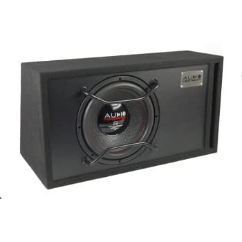 Série RADION Boom Box HIGH EFFICIENT Caisson de basses 50 litres boîte ouverte avec R 12 EVO, 2x500/300 Watt