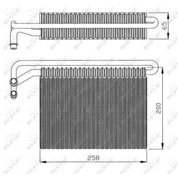 Evaporateur climatisation EASY FIT 36096 NRF