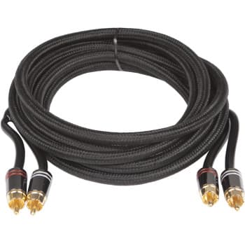 SYSTÈME AUDIO Câble cinch HAUT DE GAMME. Câble RCA OFC 1500 mm avec SNAKE-SKIN