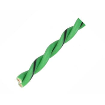 AUDIO SYSTEM Câble haut-parleur "TWISTED" vert. 2x 0,75 mm² . 100 mètres par rouleau