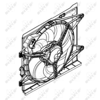 Roue du ventilateur de refroidissement 47598 NRF