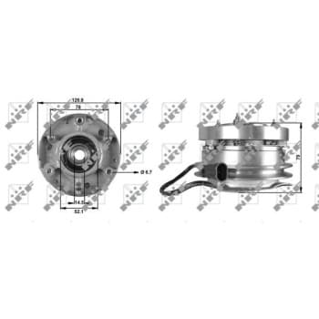 Embrayage, ventilateur de radiateur 49700 NRF