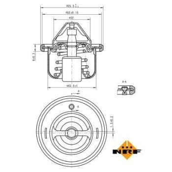 Thermostat, liqiuide de refroidissement EASY FIT