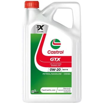 Huile moteur Castrol GTX 0W-20 RN17 FE 5L