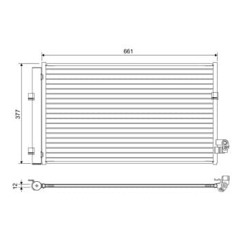 Condenseur, climatisation 822647 Valeo